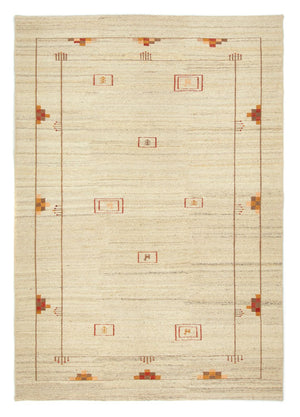 Gabbeh-tæppe - Persisk - 240 x 166 cm - beige