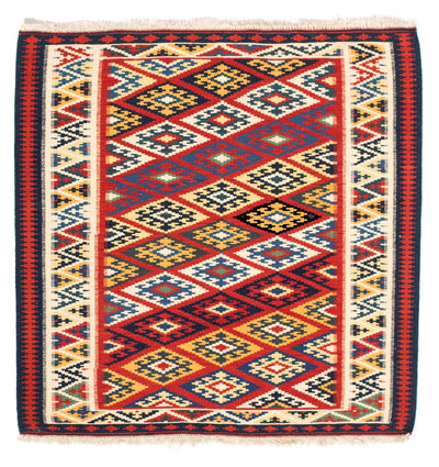 Kilim Fars Tæppe 103x104cm