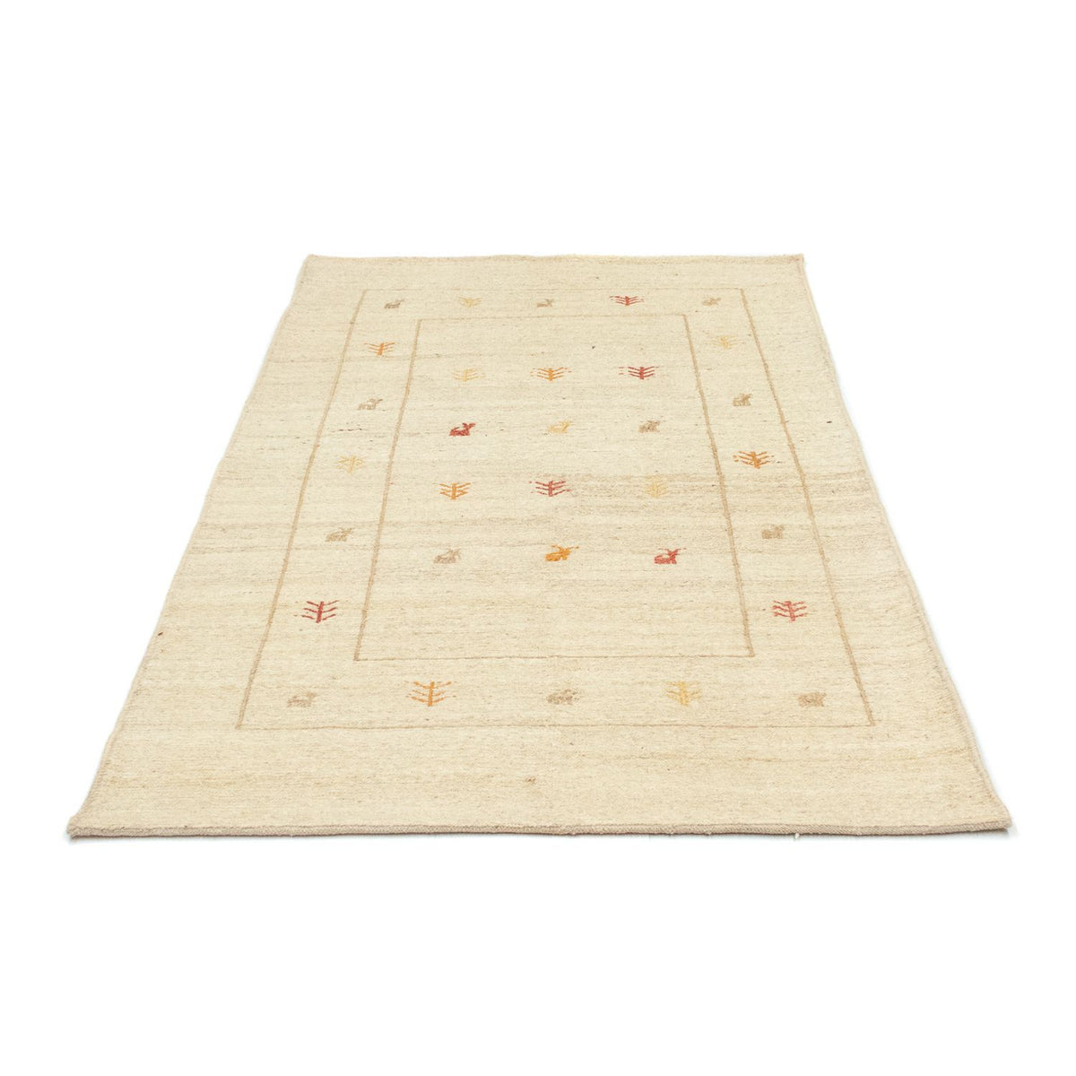 Gabbeh-tæppe - Persisk - 179 x 108 cm - beige