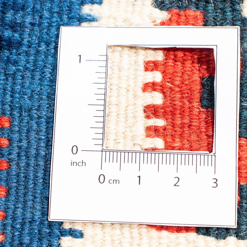 Kelim-tæppe - orientalsk firkantet  - 103 x 103 cm - flerfarvet