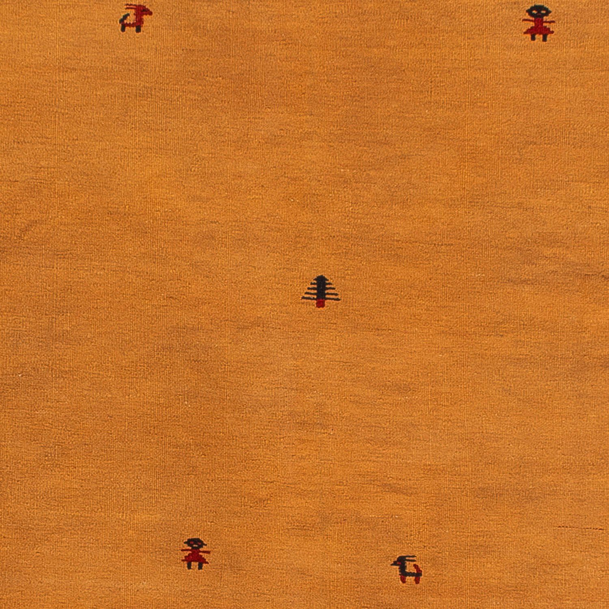 Kelim-tæppe - orientalsk - 216 x 152 cm - brun
