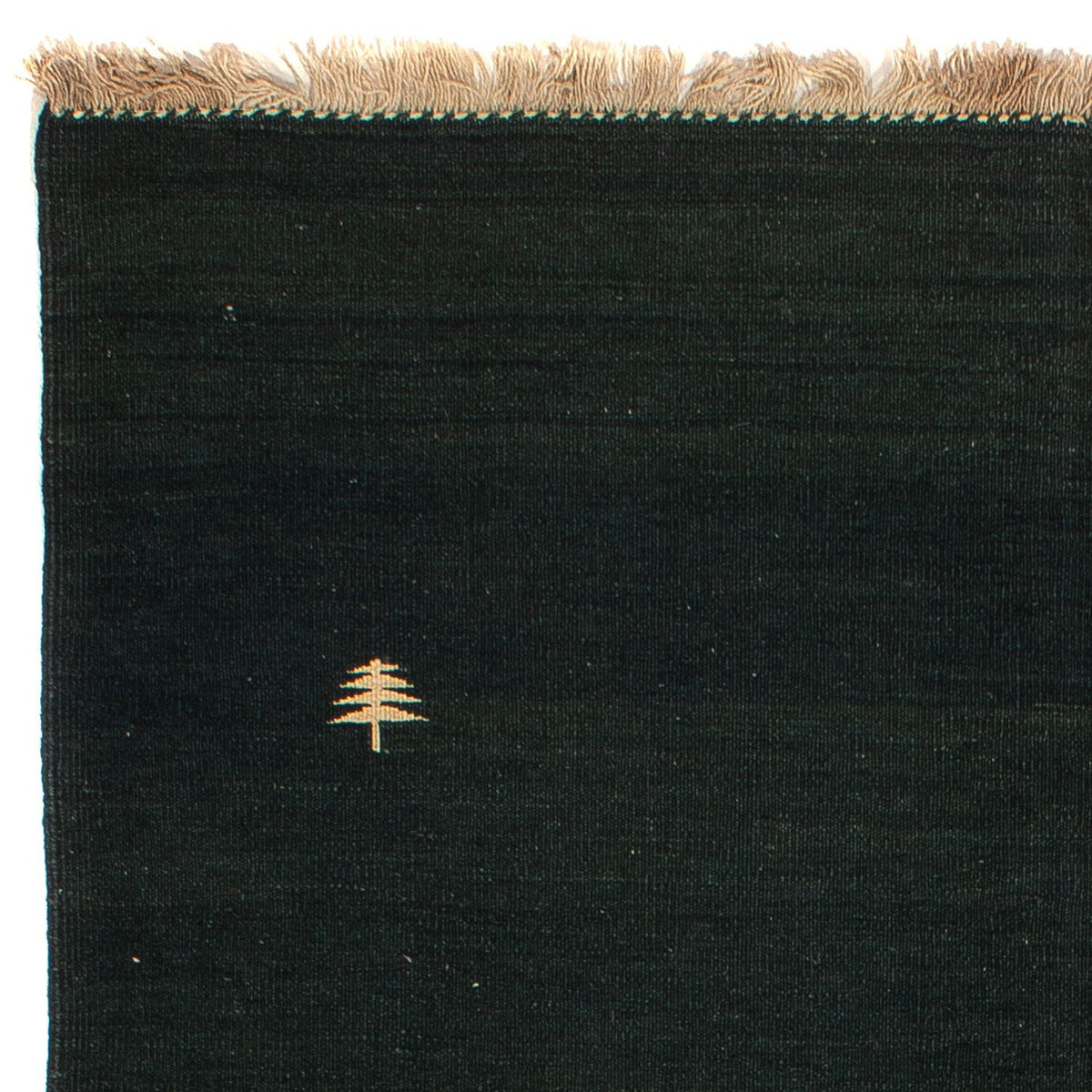 Kelim-tæppe - orientalsk - 200 x 150 cm - mørkeblå
