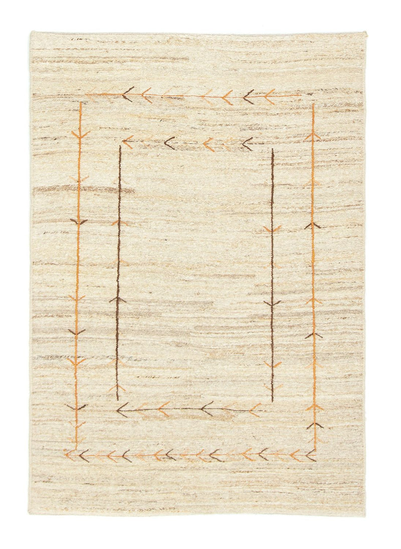 Gabbeh-tæppe - Persisk - 147 x 100 cm - beige
