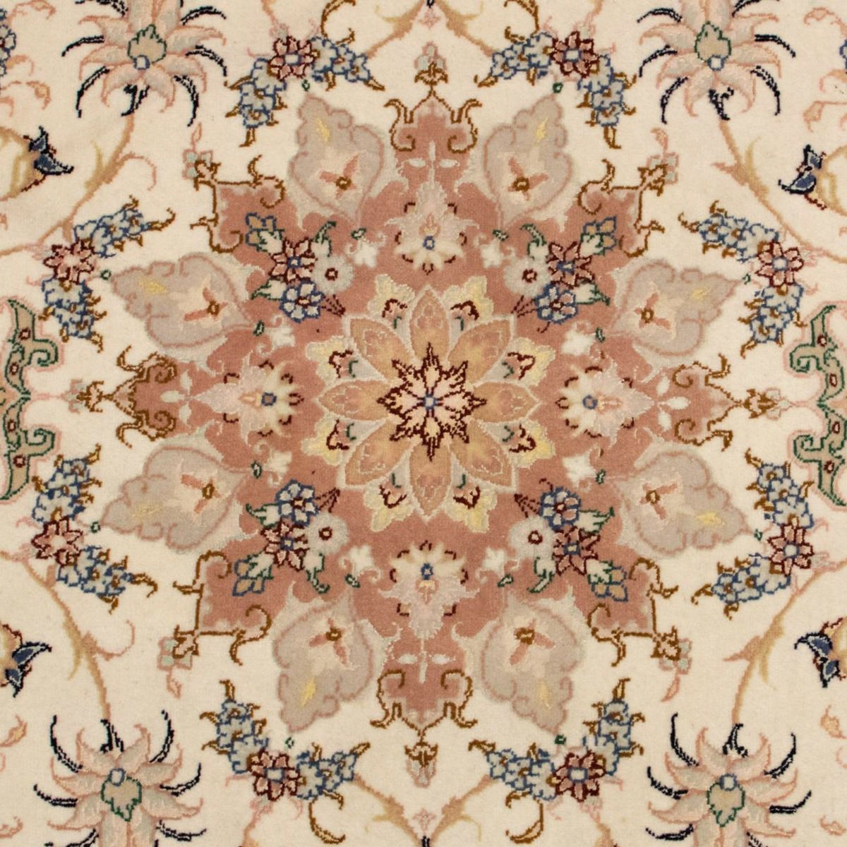 Persisk tæppe - Tabriz - Royal - 154 x 100 cm - beige