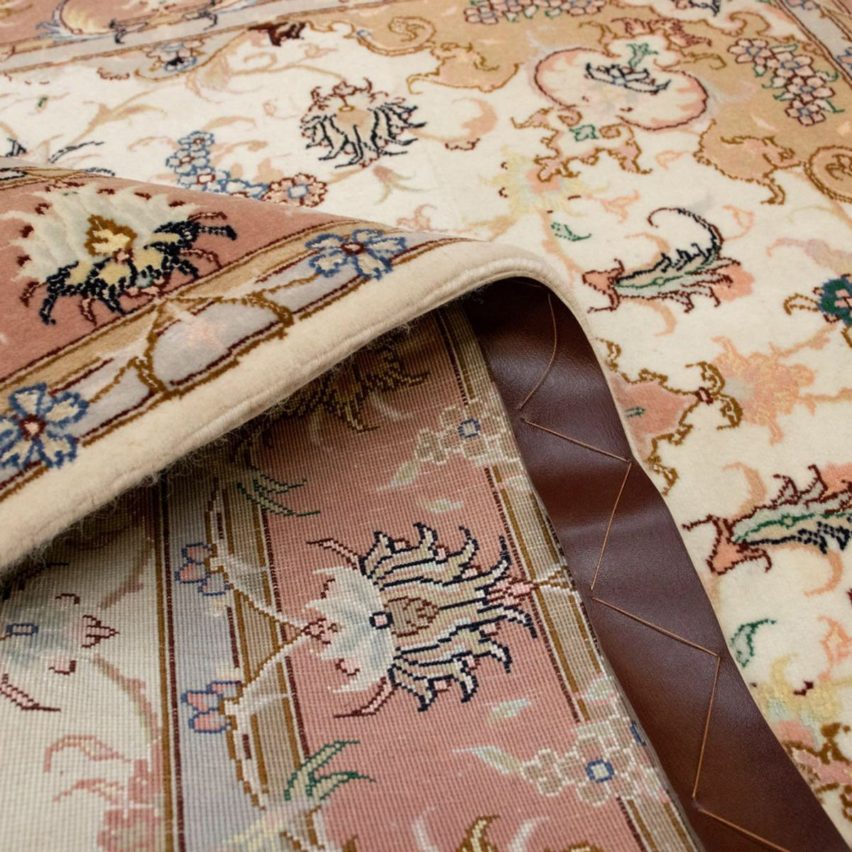 Persisk tæppe - Tabriz - Royal - 154 x 100 cm - beige