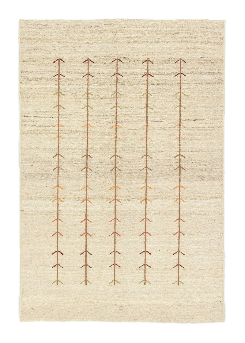 Gabbeh-tæppe - Persisk - 145 x 101 cm - beige