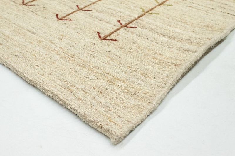 Gabbeh-tæppe - Persisk - 145 x 101 cm - beige