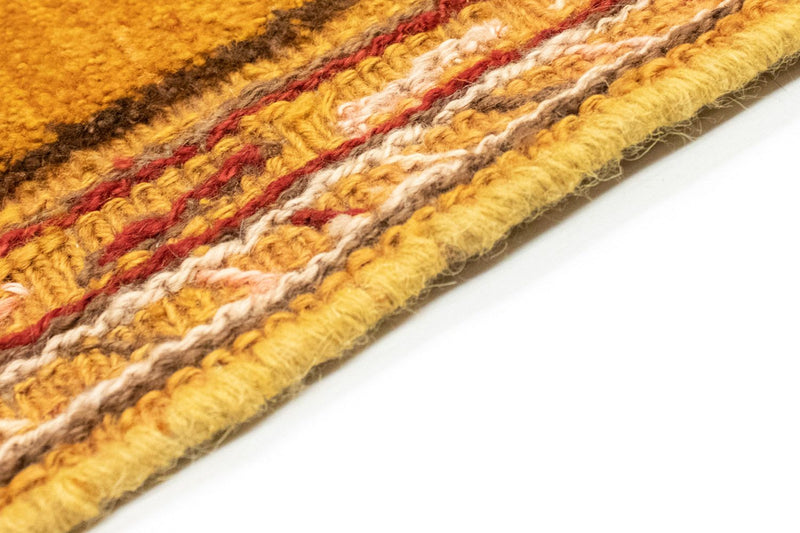 Gabbeh-tæppe - Persisk - 173 x 116 cm - guld