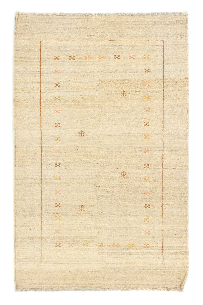 Gabbeh-tæppe - Persisk - 190 x 120 cm - beige