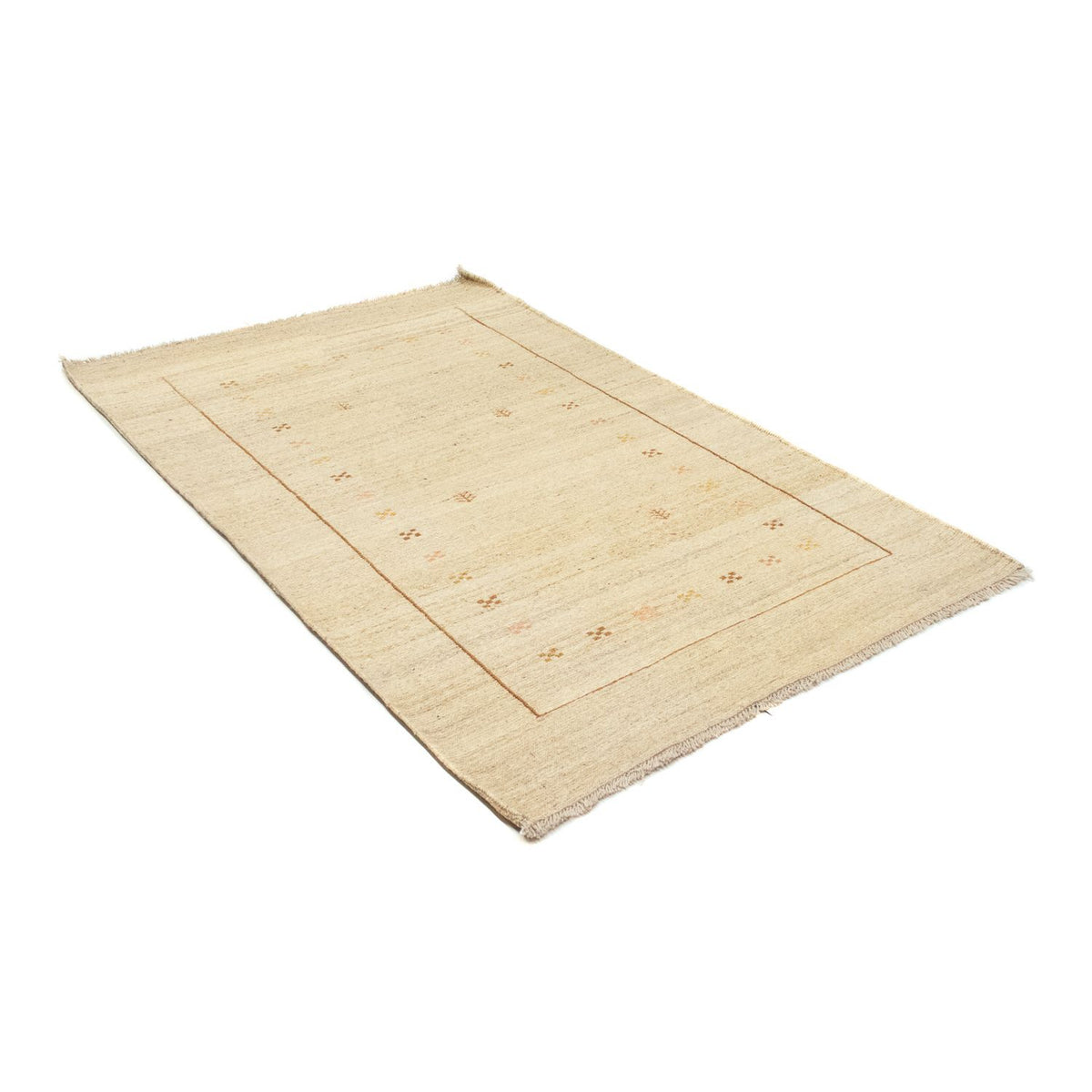 Gabbeh-tæppe - Persisk - 190 x 120 cm - beige
