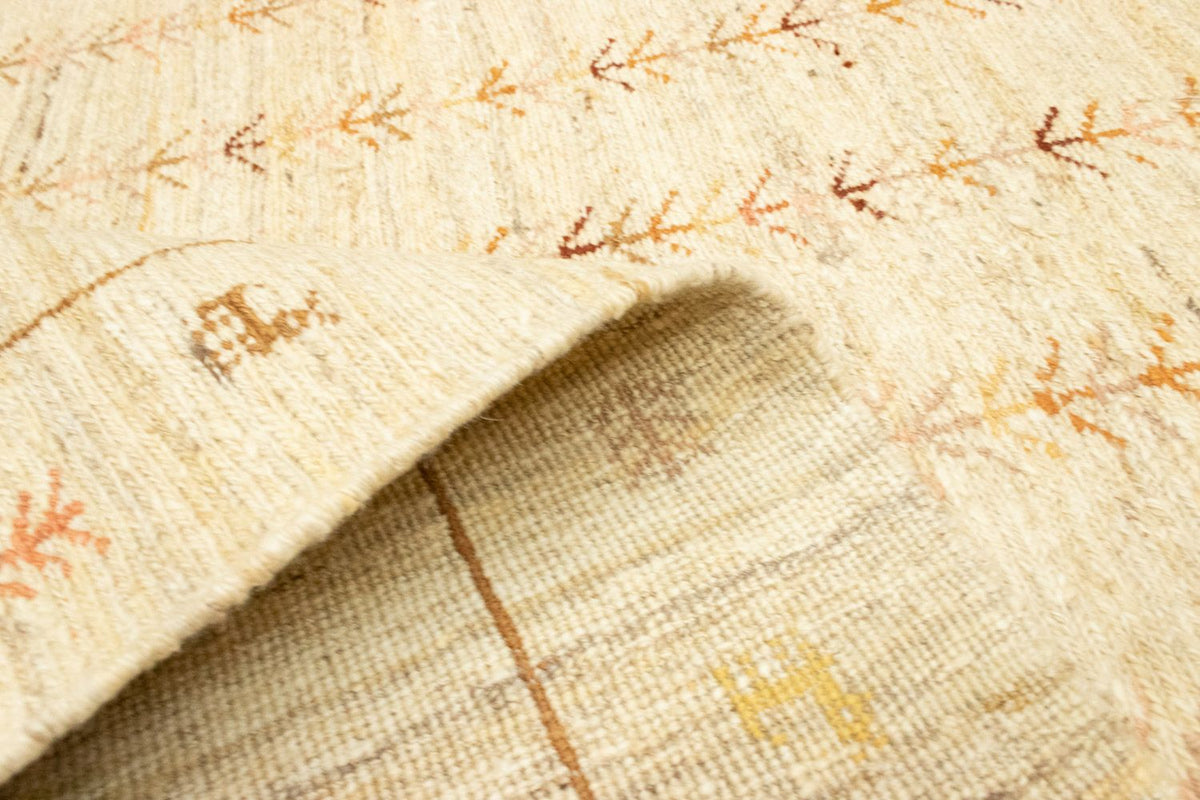 Gabbeh-tæppe - Persisk - 200 x 150 cm - beige