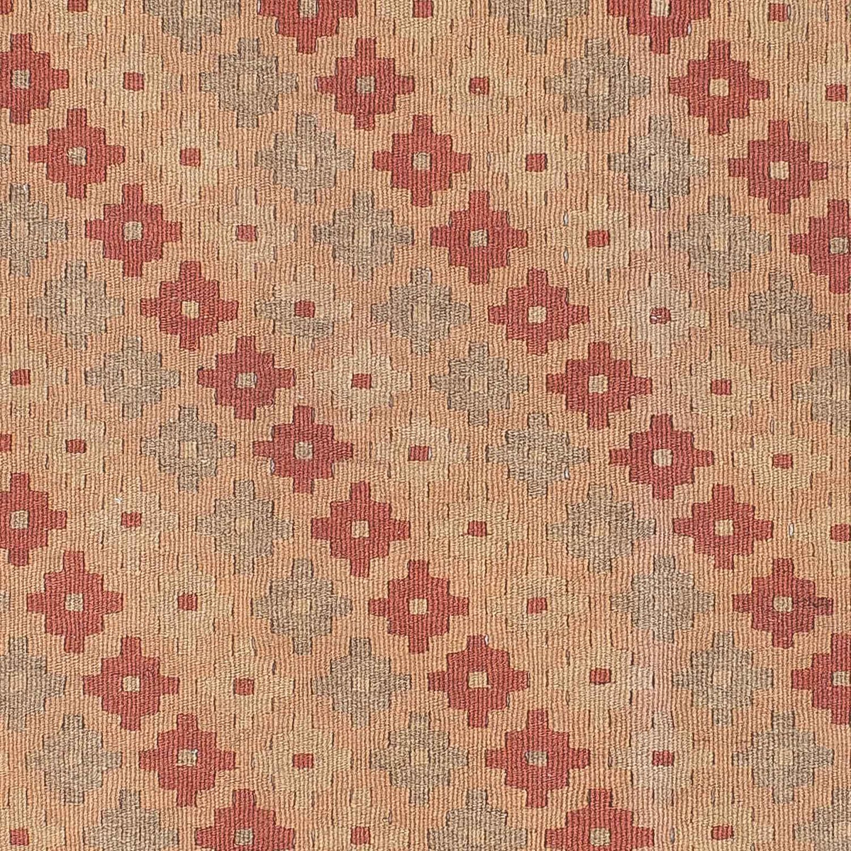 Kelim-tæppe - orientalsk - 178 x 123 cm - lys brun