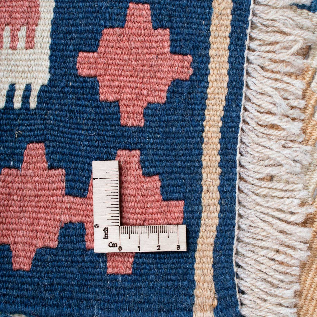Kelim-tæppe - orientalsk - 181 x 111 cm - flerfarvet