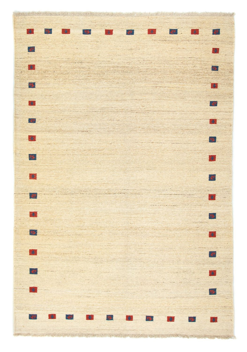 Gabbeh-tæppe - Persisk - 252 x 170 cm - beige