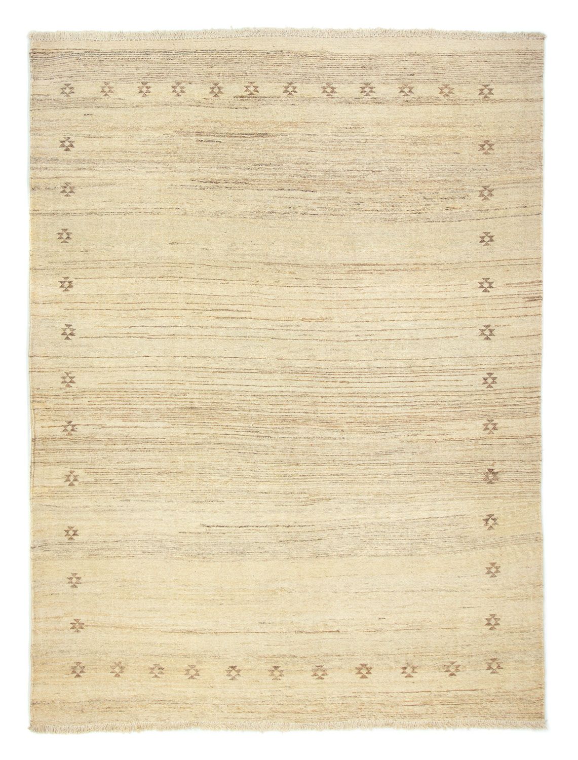 Gabbeh-tæppe - Persisk - 232 x 173 cm - beige