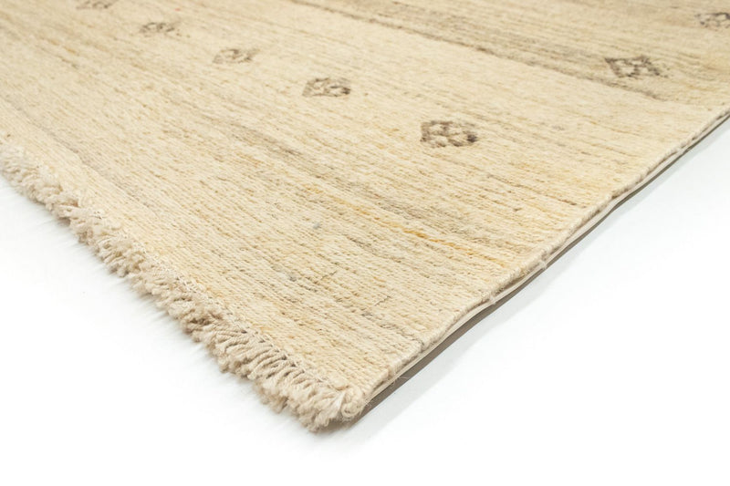 Gabbeh-tæppe - Persisk - 202 x 163 cm - beige