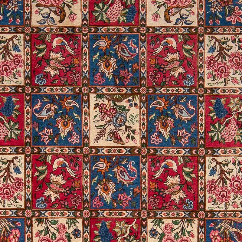 Persisk tæppe - Nomadisk - 363 x 253 cm - mørkerød