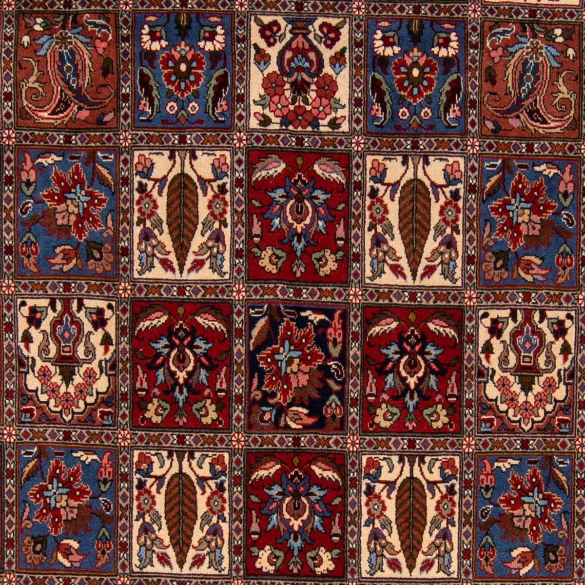 Persisk tæppe - Nomadisk - 353 x 250 cm - brun