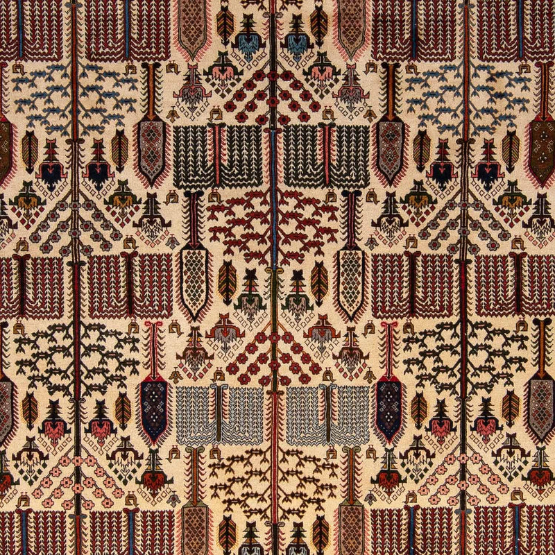 Persisk tæppe - Nomadisk - 348 x 244 cm - beige