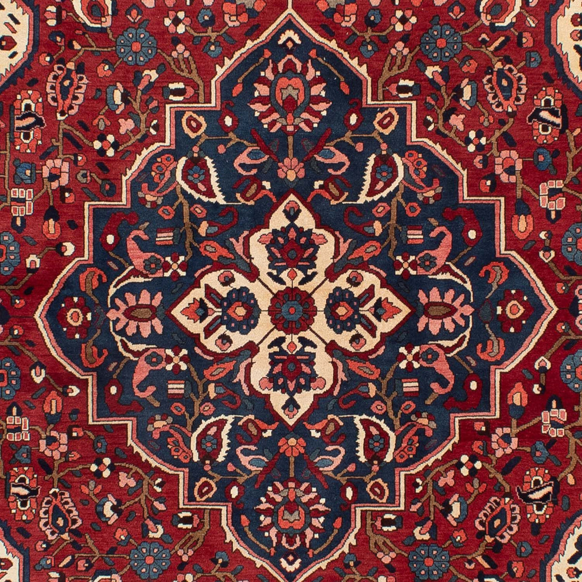 Persisk tæppe - Nomadisk - 318 x 212 cm - rød