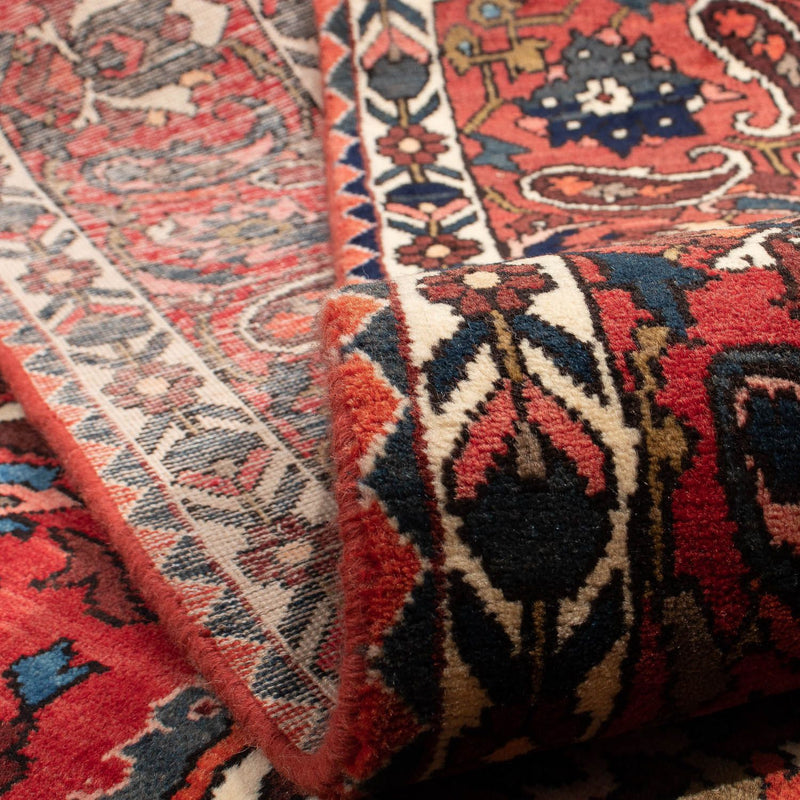 Persisk tæppe - Nomadisk - 365 x 265 cm - mørkerød