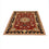 Persisk tæppe - Tabriz - Royal - 150 x 101 cm - mørkerød