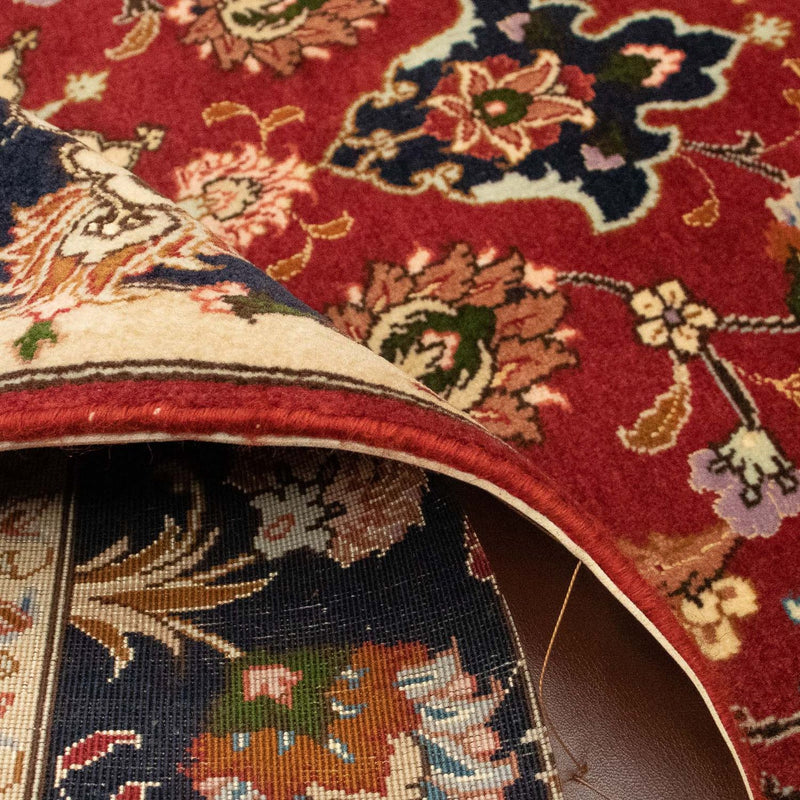 Persisk tæppe - Tabriz - Royal - 150 x 101 cm - mørkerød