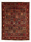 Persisk tæppe - Nomadisk - 351 x 302 cm - mørkerød
