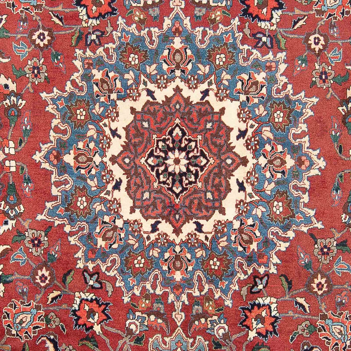 Persisk tæppe - Isfahan - Premium - 406 x 300 cm - rød