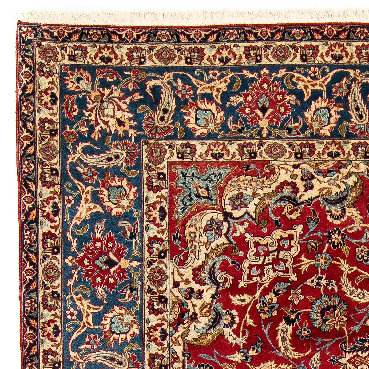Persisk tæppe - Isfahan - Premium - 377 x 271 cm - rød