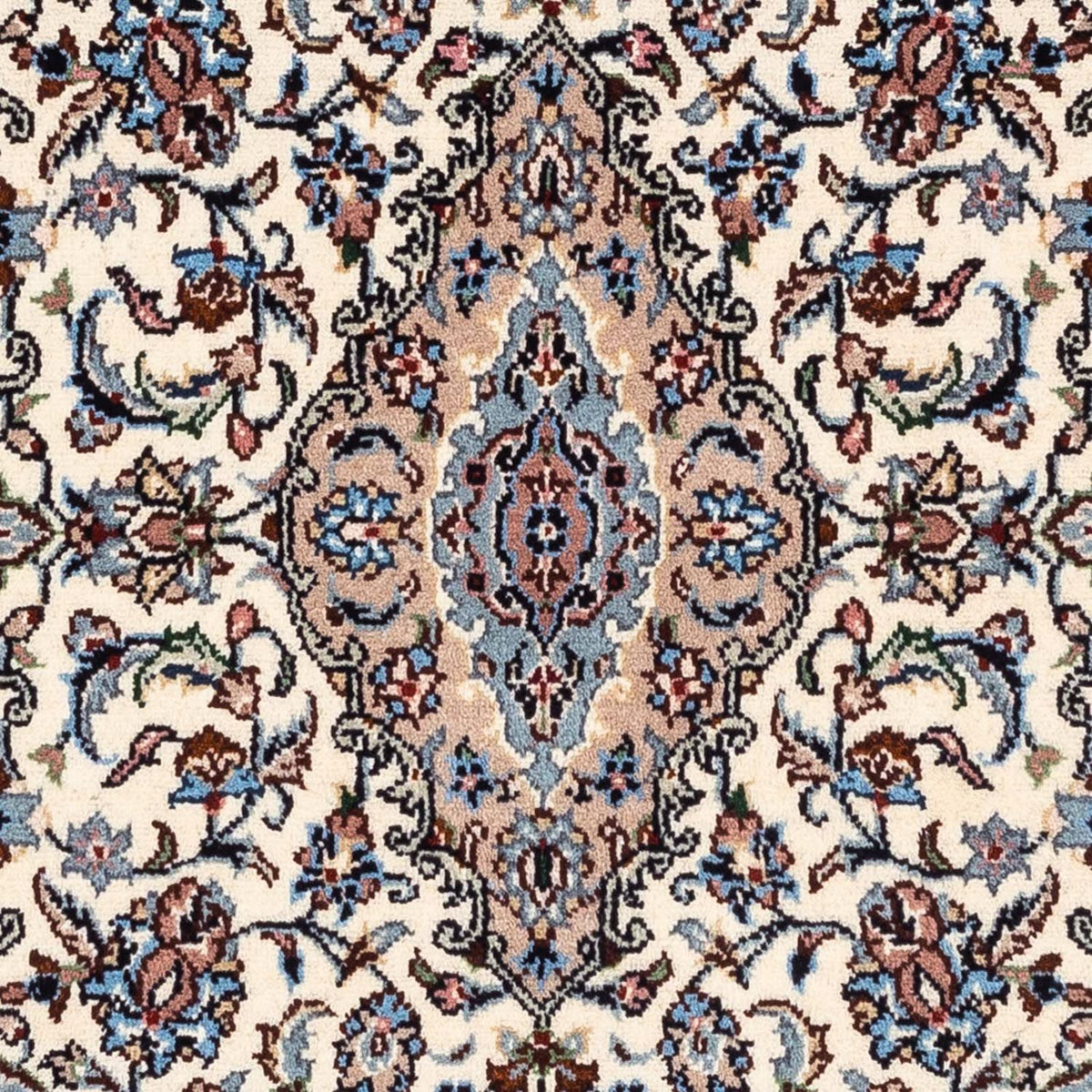 Persisk tæppe - Keshan - 150 x 98 cm - beige