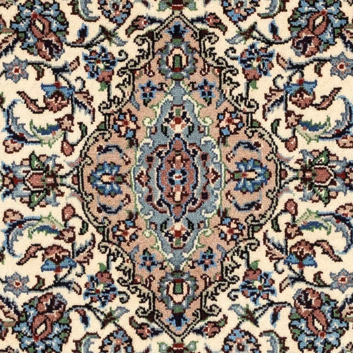 Persisk tæppe - Keshan - 143 x 98 cm - beige