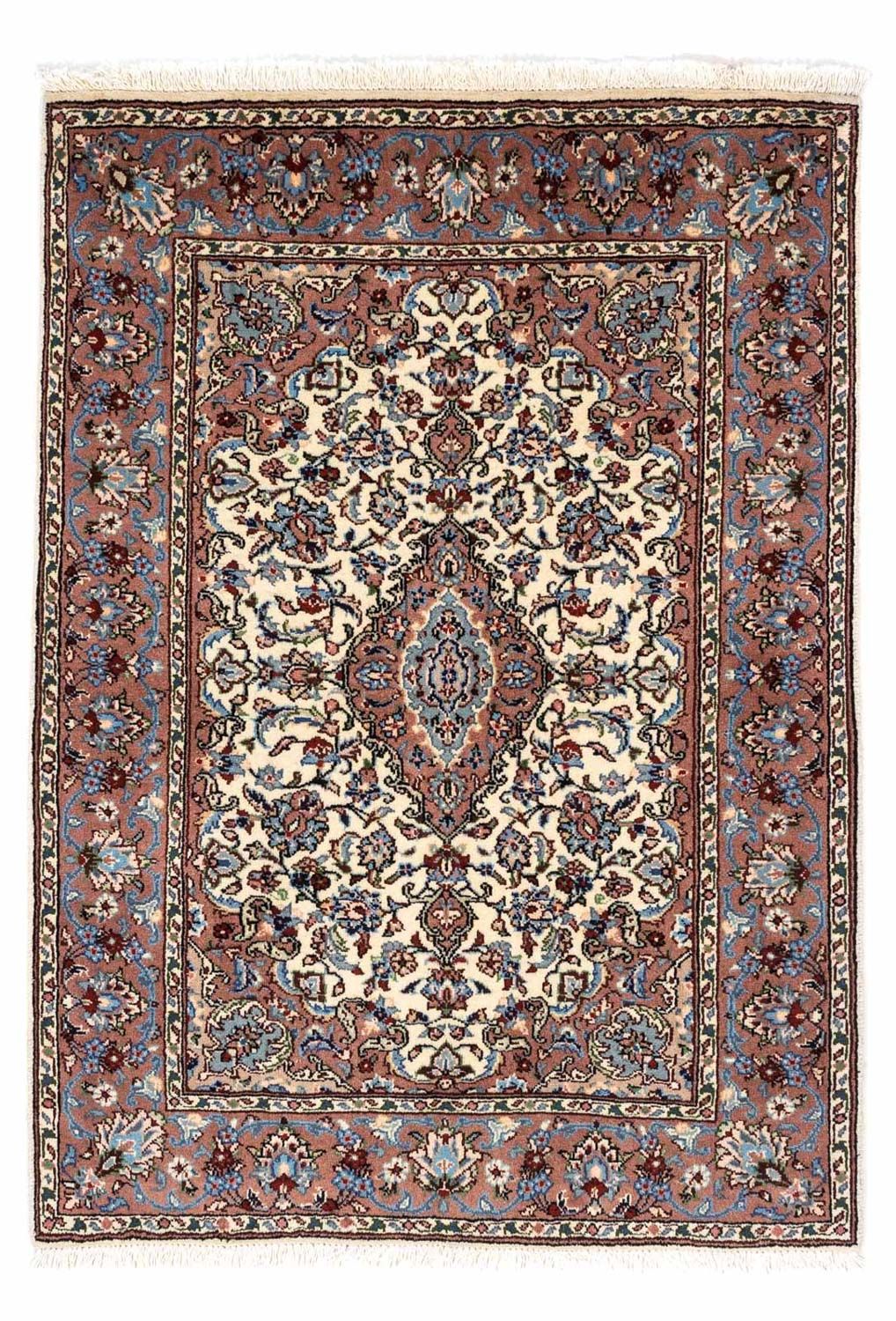 Persisk tæppe - Keshan - 142 x 99 cm - beige