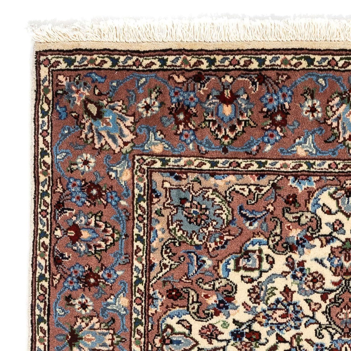Persisk tæppe - Keshan - 142 x 99 cm - beige