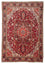 Persisk tæppe - Nomadisk - 334 x 265 cm - mørkerød