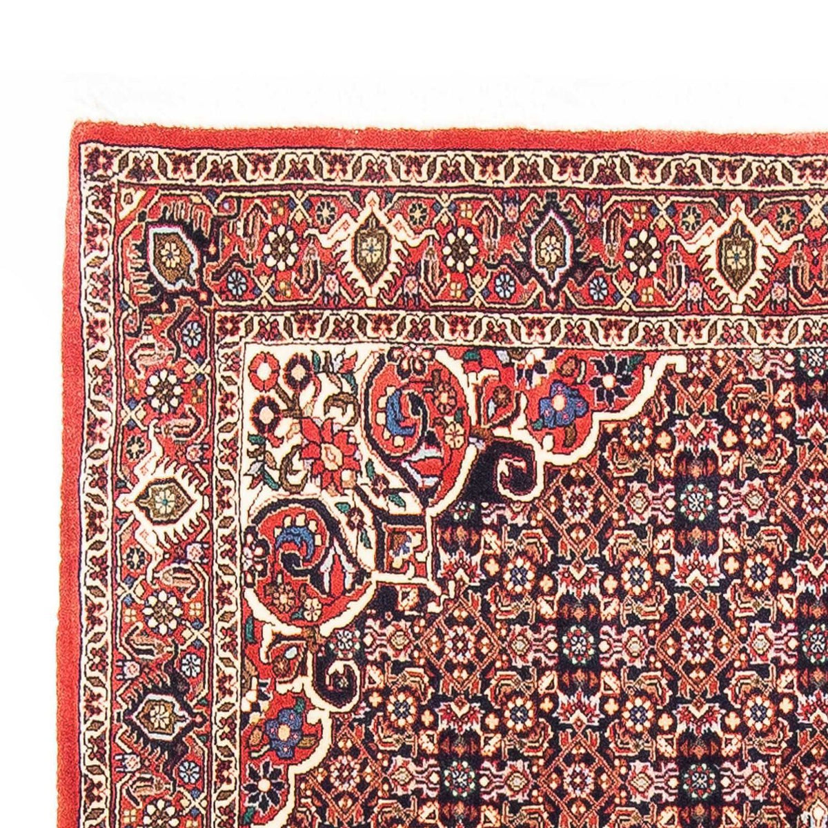 Persisk tæppe - Bijar - 175 x 110 cm - rød