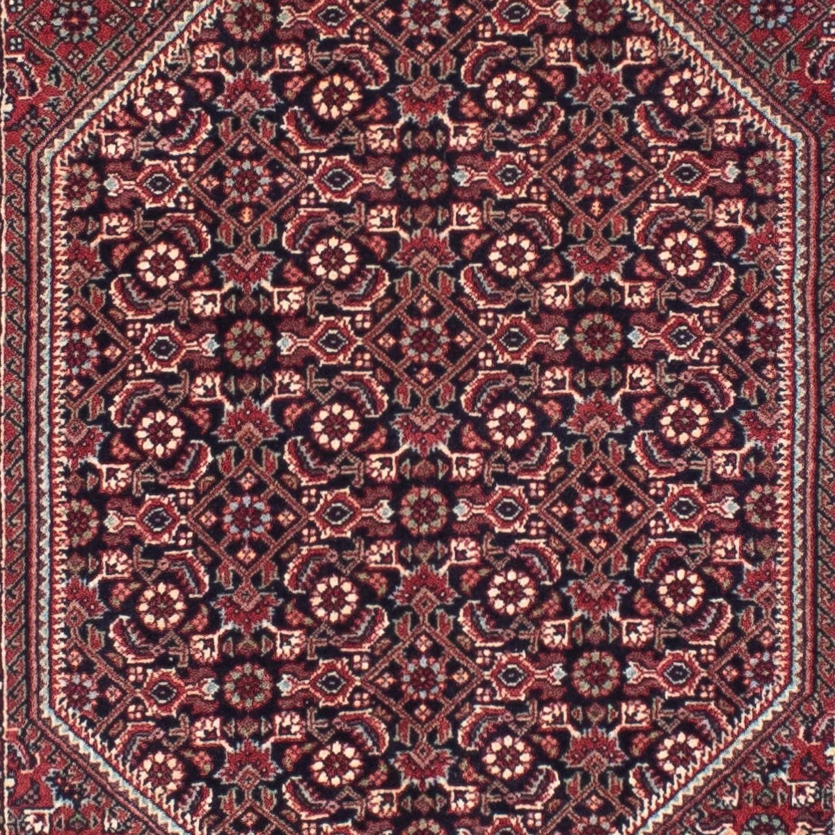 Løber Persisk tæppe - Bijar - 315 x 78 cm - rød