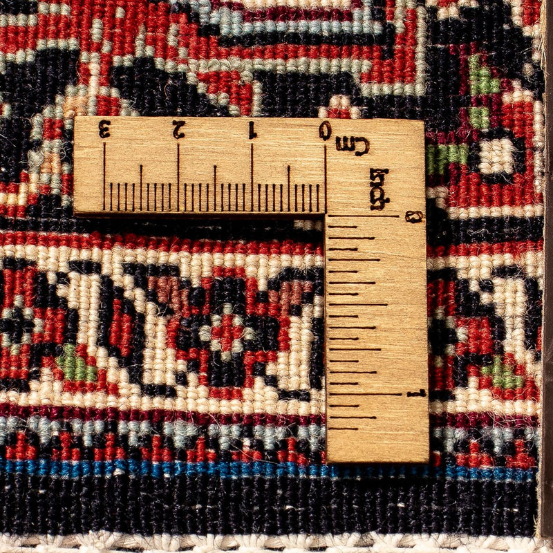 Løber Persisk tæppe - Bijar - 297 x 102 cm - mørkerød