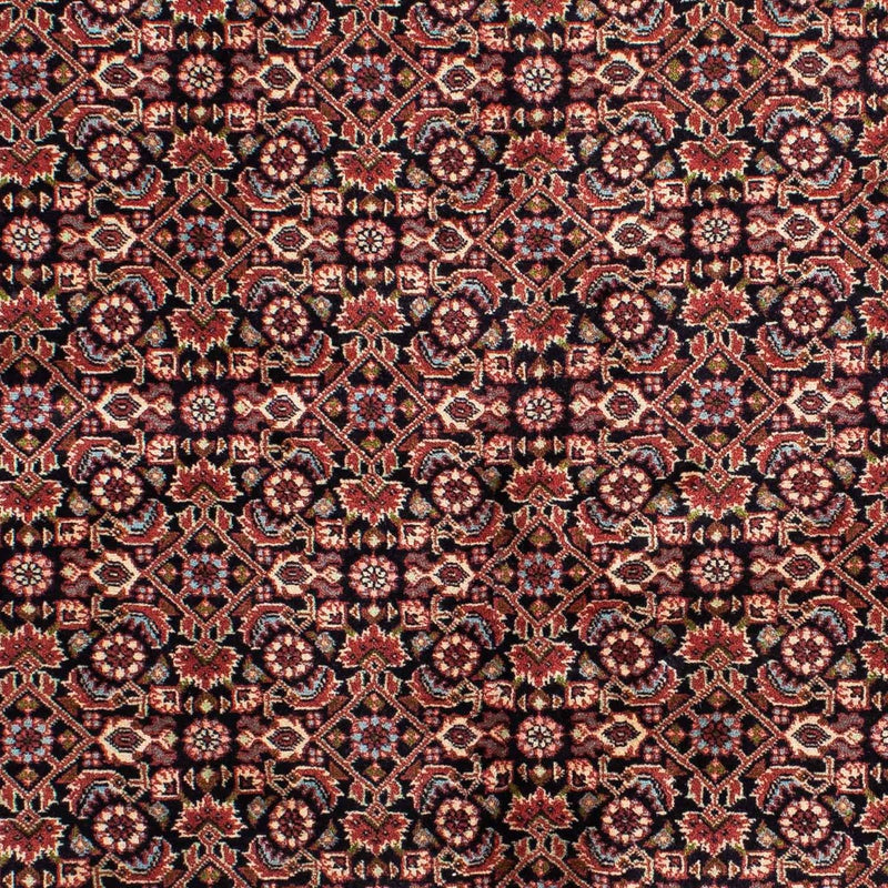 Persisk tæppe - Bijar - 213 x 141 cm - mørkebrun