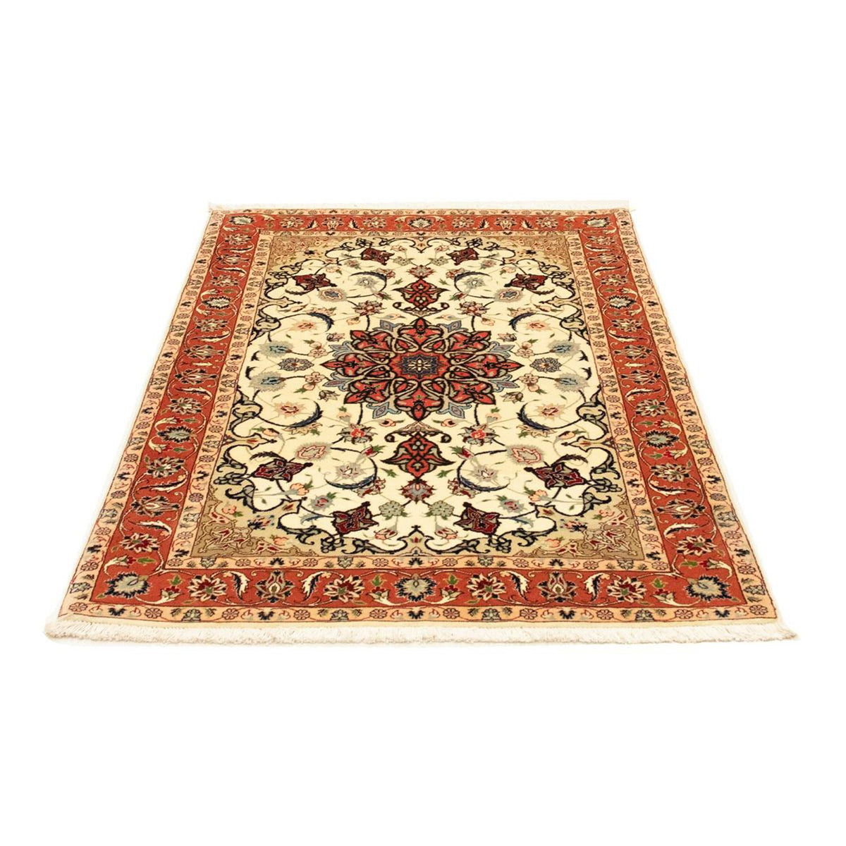 Persisk tæppe - Tabriz - Royal - 148 x 98 cm - beige