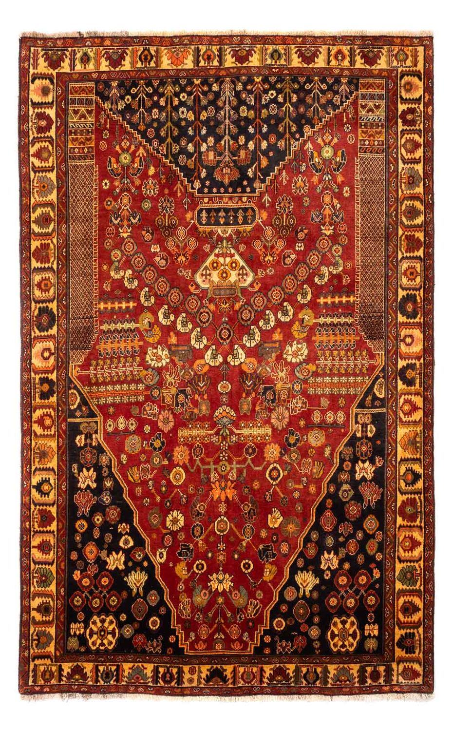 Persisk tæppe - Nomadisk - 277 x 169 cm - rød