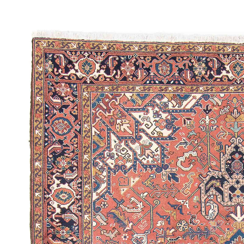 Persisk tæppe - Nomadisk - 326 x 234 cm - lysrød