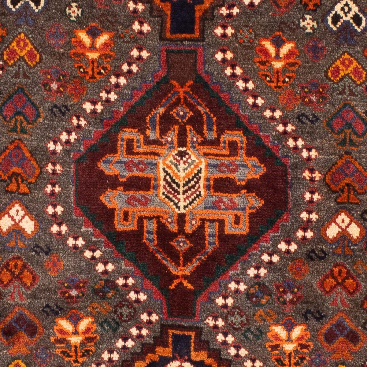 Persisk tæppe - Nomadisk - 158 x 86 cm - mørkebrun