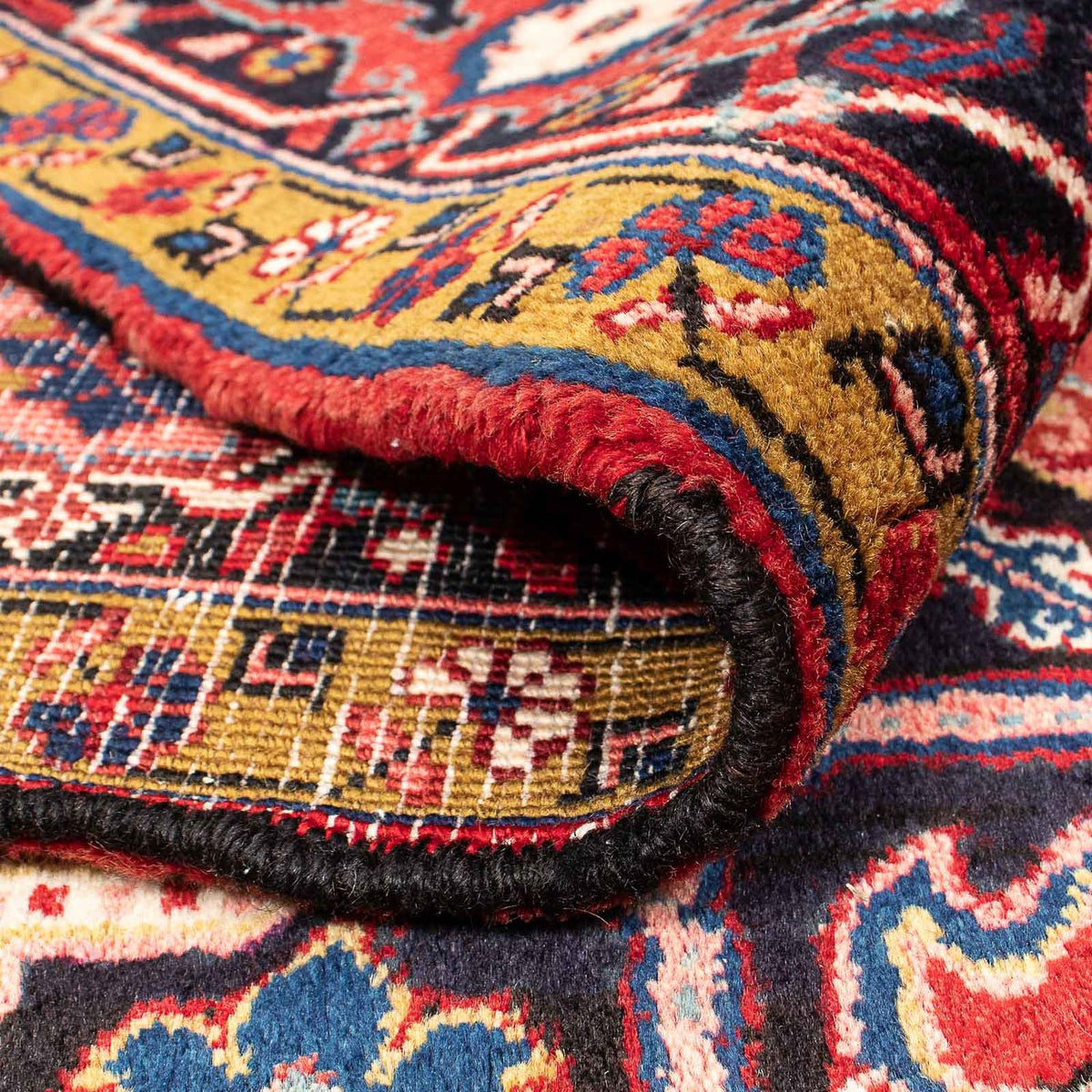 Persisk tæppe - Nomadisk - 340 x 260 cm - rød