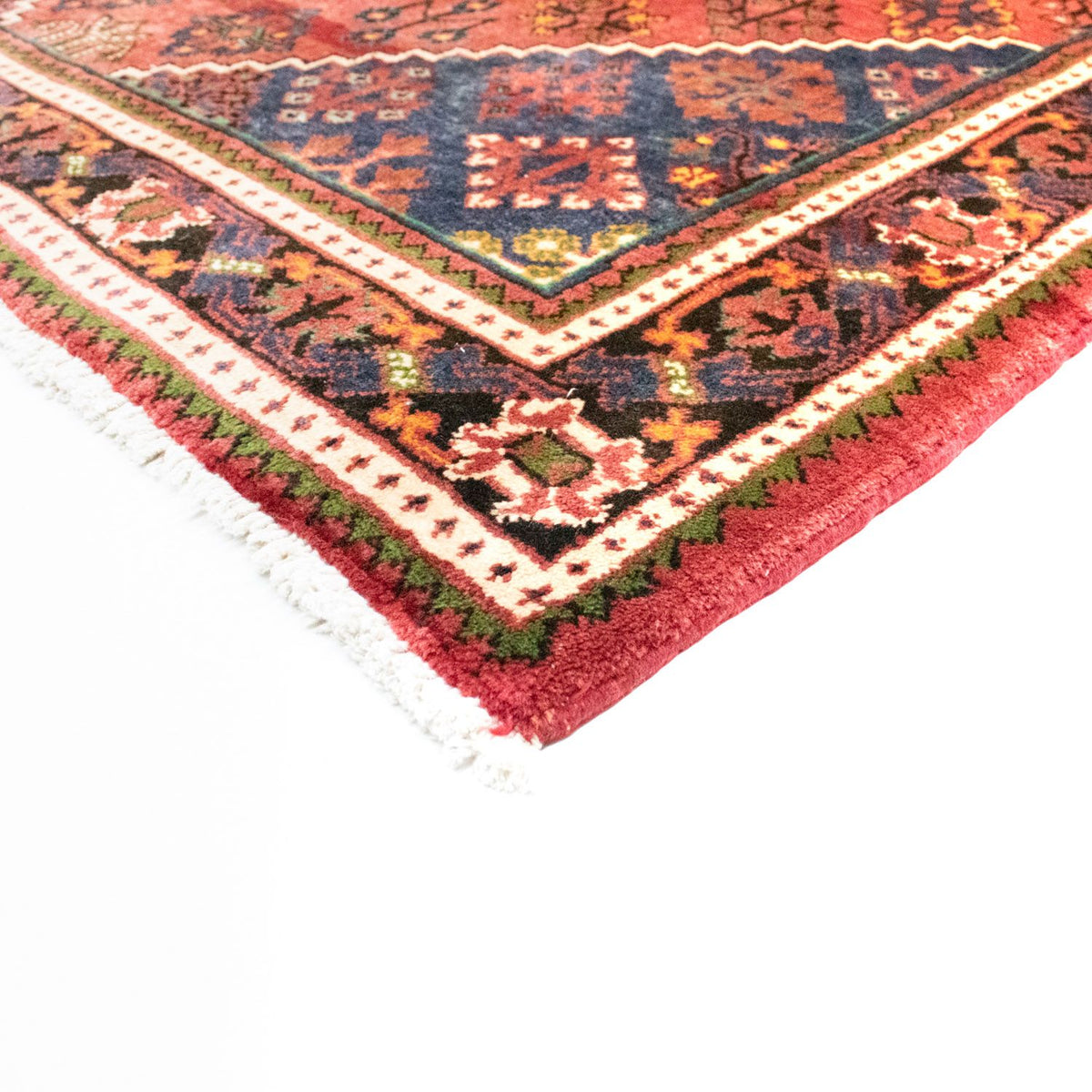 Persisk tæppe - Nomadisk - 210 x 133 cm - rød