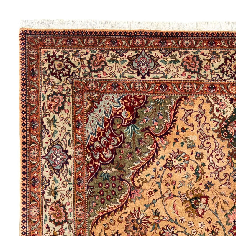Persisk tæppe - Tabriz - Royal - 297 x 195 cm - lys brun