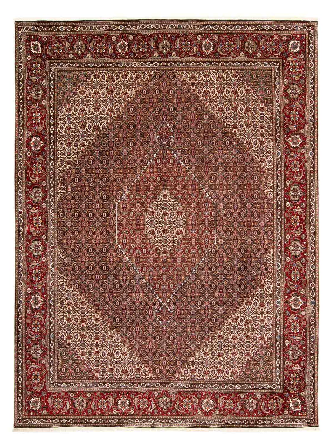 Persisk tæppe - Tabriz - 391 x 302 cm - flerfarvet