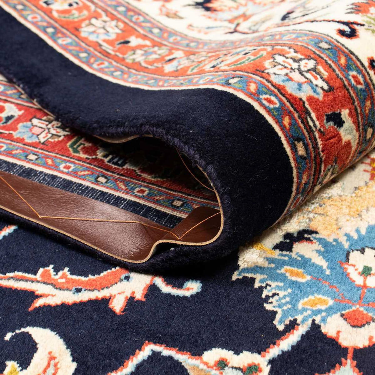Persisk tæppe - Classic - 333 x 250 cm - mørkeblå