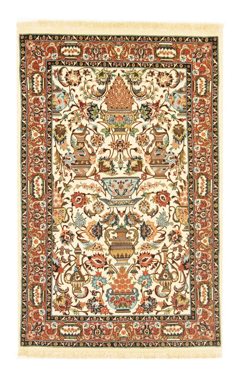 Persisk tæppe - Ghom - 160 x 102 cm - beige