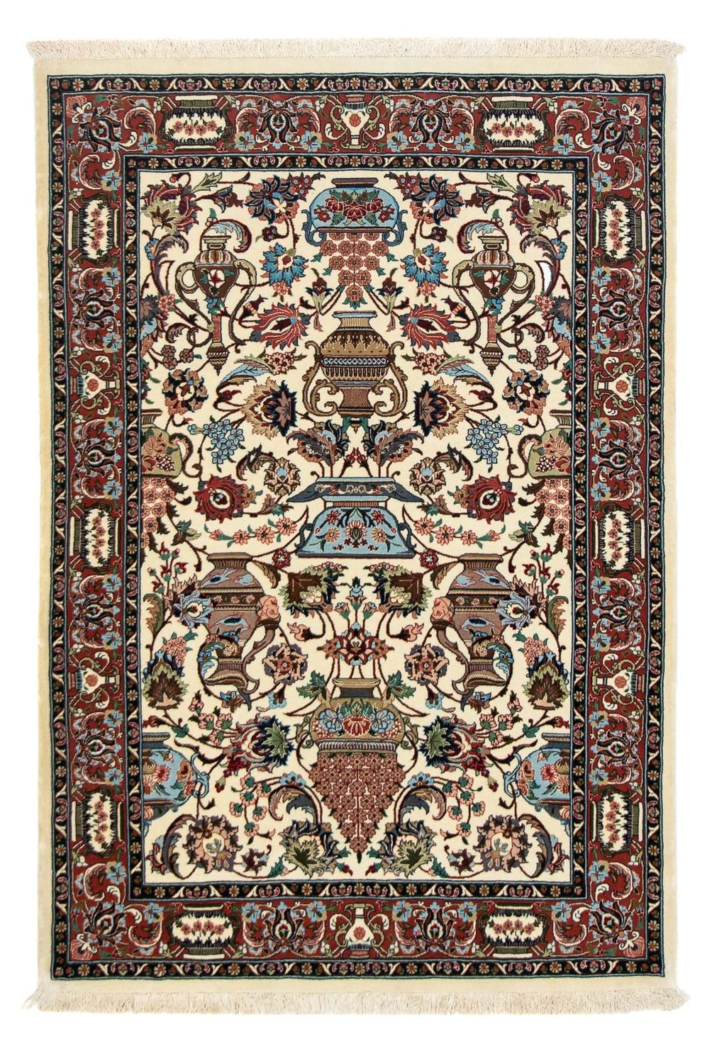 Persisk tæppe - Ghom - 154 x 102 cm - beige